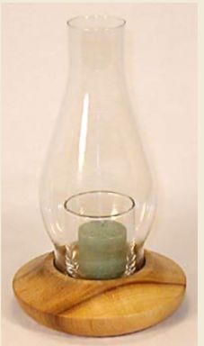 Hurricane Lamp Base